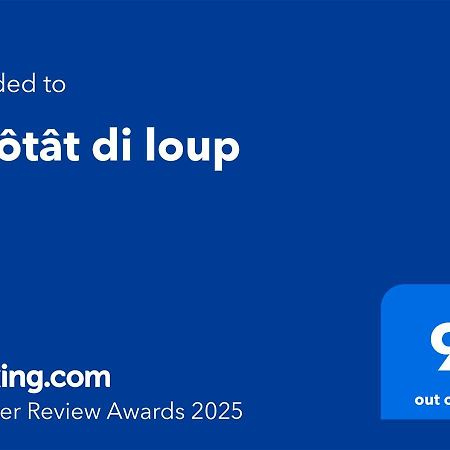 L'Hotat Di Loup Bed and Breakfast Courtedoux Εξωτερικό φωτογραφία