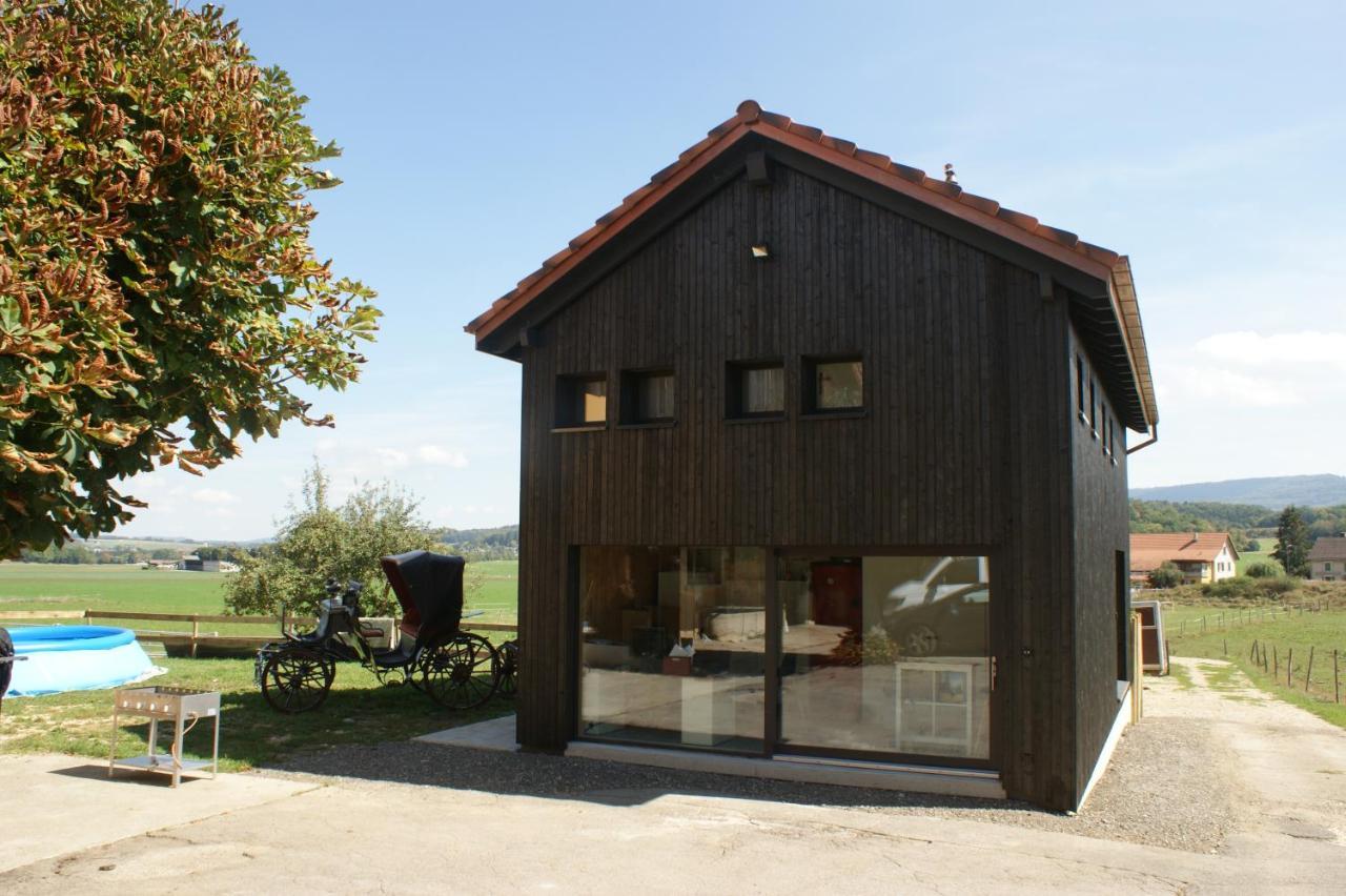 L'Hotat Di Loup Bed and Breakfast Courtedoux Εξωτερικό φωτογραφία
